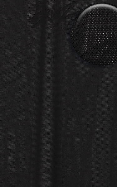 Extreme Low Square Cut Swim Trunks in Semi SHEER Black PoweNet nylon/lycra Fabric