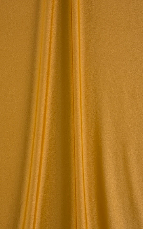 solid color bright gold four way stretch swimwear fabric