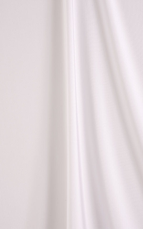 Cheekini Scrunchie Banded Tie Bottom in Aquamarine with White  Banding Fabric