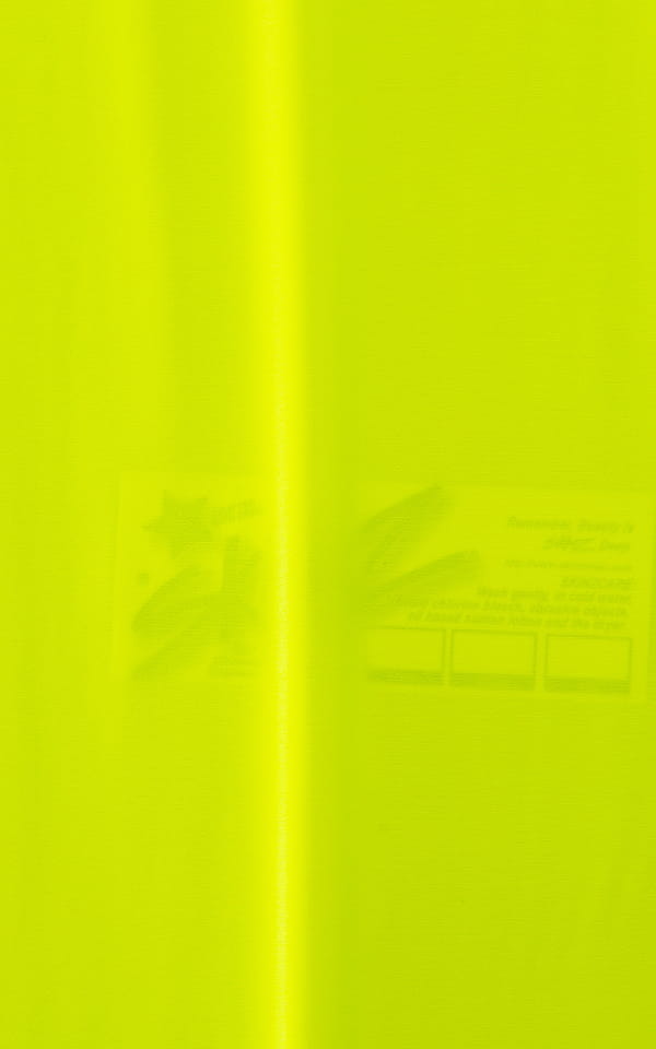 Maximum Tanning Triangle Top in Semi Sheer ThinSkinz Neon Chartreuse Fabric