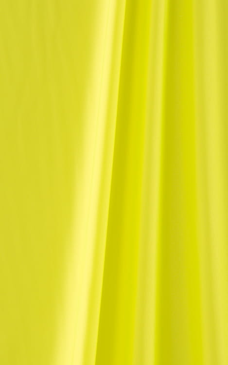 Chartreuse tricot-nylon-lycra Fabric