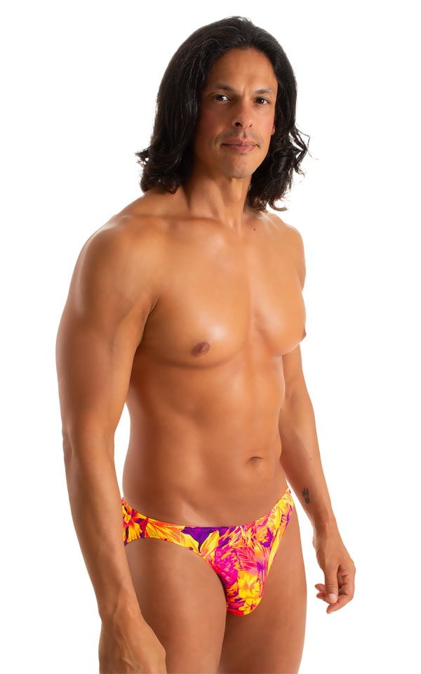 mens bikini swimsuit brief international male swimwear speedo by skinz swimwear in Tahitian Sunset