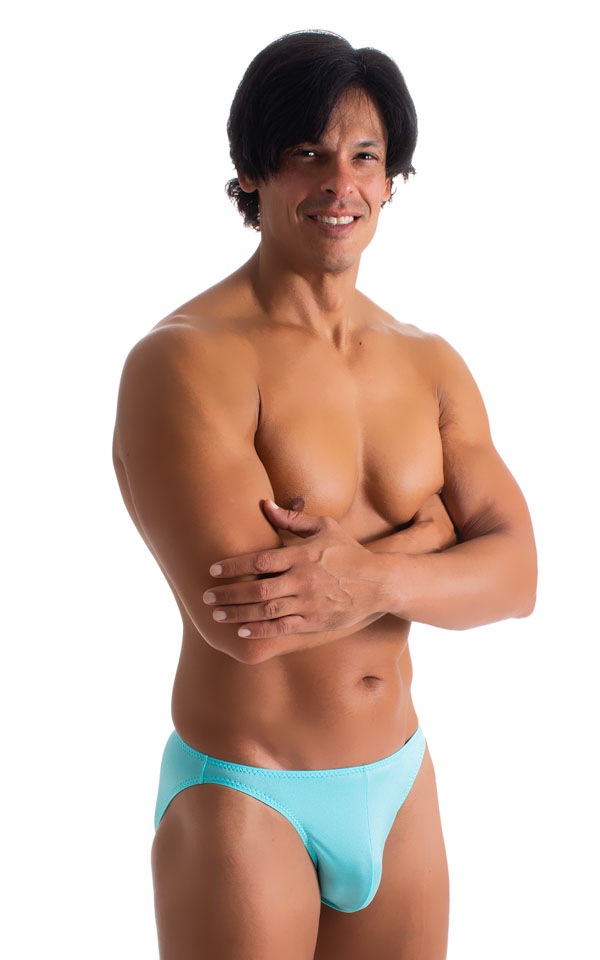 mens sexy imternational male bikini swimsuit skinz speedo swimwear in Aquamarine 1
