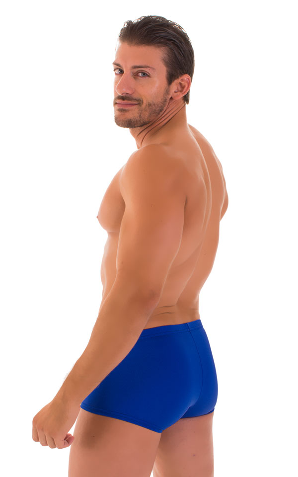 Fitted Pouch - Boxer - Swim Trunks in Imperial Blue 2