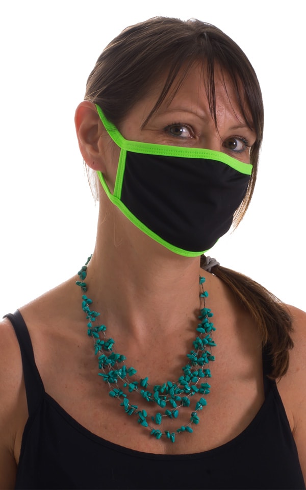 Blac-Lime 2-ply face mask 2