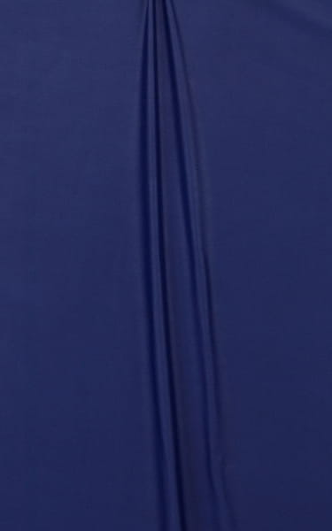 Womens Full Cut High Waist Swimsuit Bottom in Wet Look Navy Blue Fabric