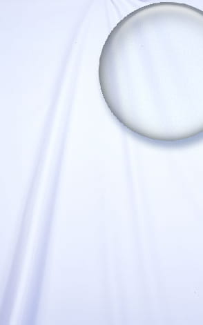 String Tank Gym Tee in Optic White heavyweight nylon-lycra Fabric