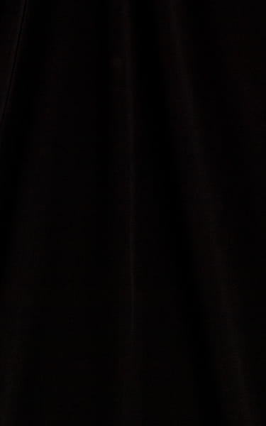 High Cut - Half Back - Scrunchie Bottom in ThinSKINZ Black Fabric