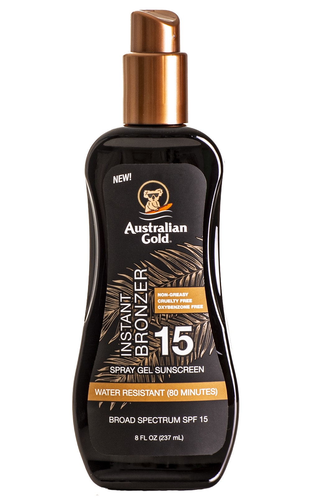 Skubbe passager leje Australian Gold SPF15 Spray Gel with Instant Bronzer | Skinzwear.com