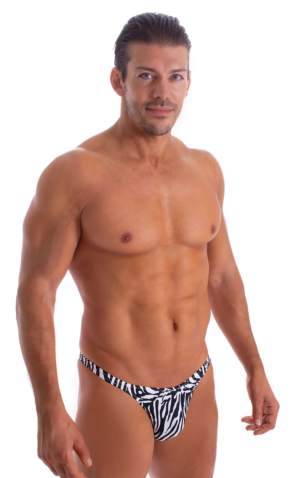 Rio Tanning Bikini Swimsuit in Mini Zebra 4