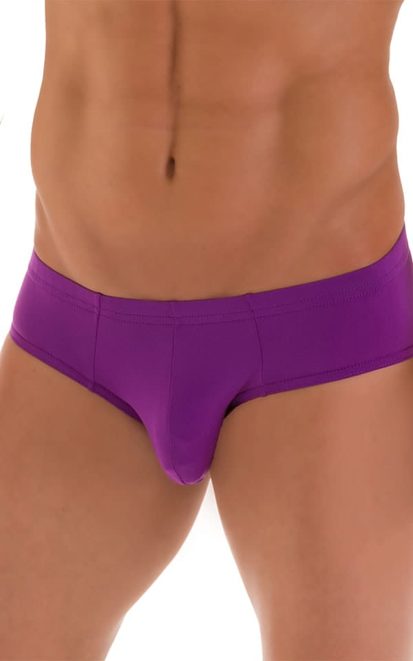Pouch Brief Swimsuit in ThinSKINZ Grape, Front Alternative