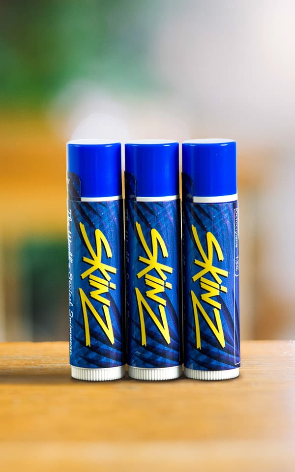 SKINZ Chapstick - Pack of 3 Lip Balm 1