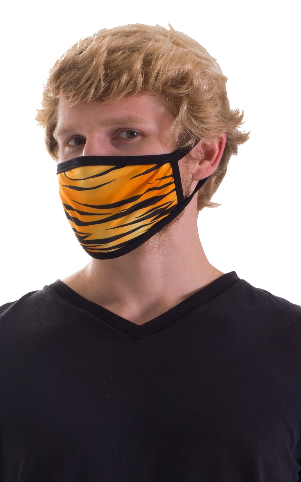 Golden Kat-Black 2-ply face mask 5
