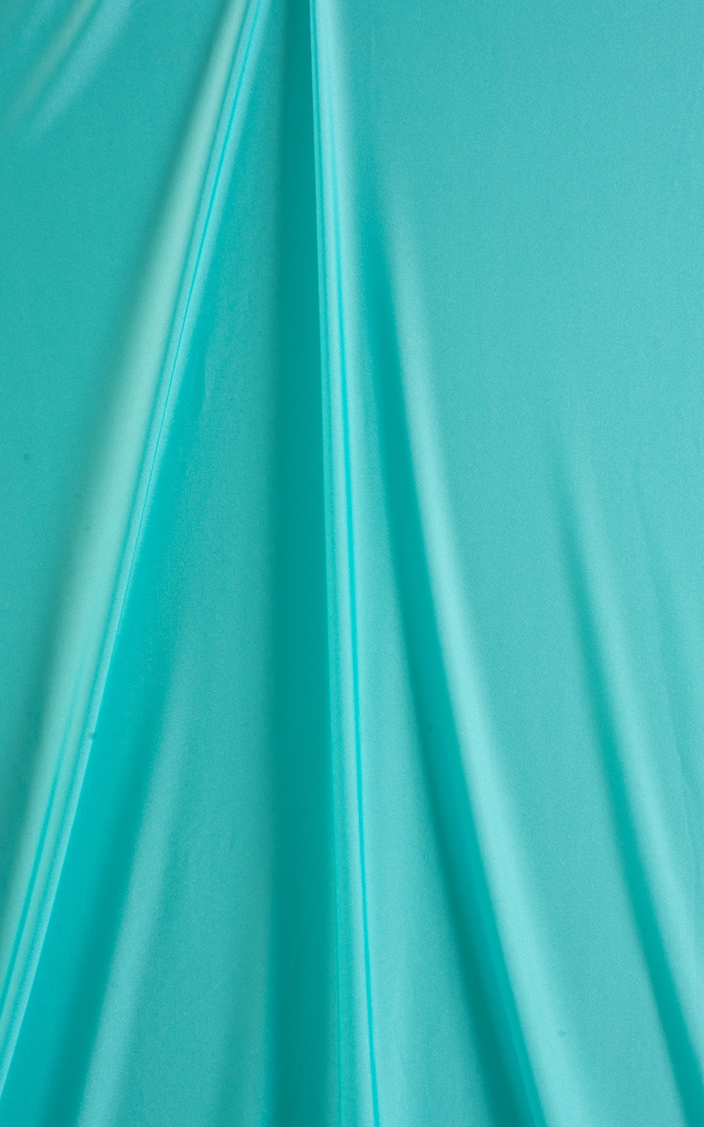 solid color aquamarine aqua green stretchy swimsuit fabric in nylon lycra