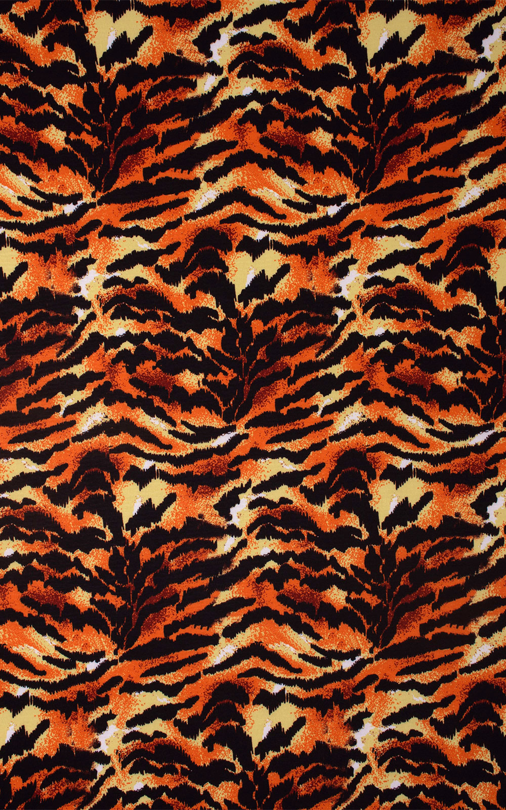 Brazilian Triangle Swim Top in Super ThinSKINZ Wild Tiger Fabric