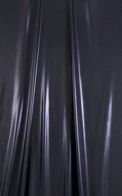 metallic super shiny nero black ice swimsuit fabric imported from Italy