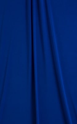 solid color light weight royal blue slinky and silky stretch swimwear fabric