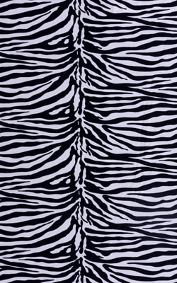 Classic black white zebra print 1