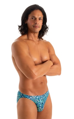 mens bikini swimsuit brief international male swimwear speedo by skinz swimwear in Liquid Leopard