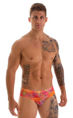 Mens-Pouch-Brief-Swimsuit Front