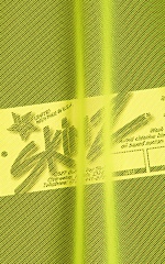 Chartreuse Stretch Mesh nylon/lycra 3