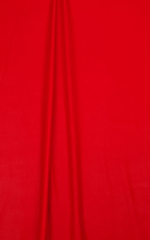 Back Zipper Catsuit-Bodysuit in Wet Look Lipstick Red Fabric