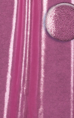 Micro Pouch - Puckered Back - Rio Bikini  in Metallic Mystique Bubble Gum-Pink nylon/lycra Fabric