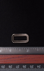 One Inch Silver Rectangle connector 1
