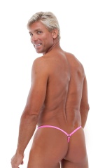 String Thong G String Swimsuit Skimpy Pouch, Rear Alternative