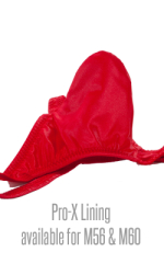 Pouch Enhanced Pistol Pete Thong in Wet Look Red (PRO Lining) 4