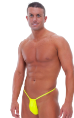 Adjustable Pouch - G String Back - Swimsuit, Front View