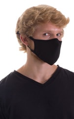 Black N95 3-ply face mask 6