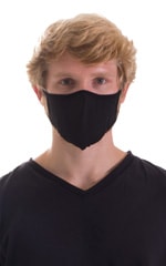 Black N95 3-ply face mask 7