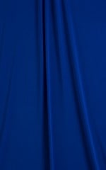 Sexy Mini Dress in Semi Sheer ThinSKINZ Royal Blue Fabric