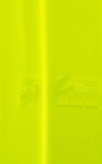 Brazilian Triangle Swim Top in Semi Sheer ThinSkinz Neon Chartreuse Fabric