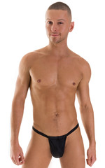4-Way Adjustable Bikini-Tanga-Micro in Black 2