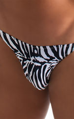 Super Low Brazilian Bikini in Mini Zebra 5