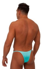 Sunseeker Micro Pouch Half Back Bikini in Aquamarine 5