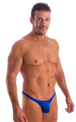 Stuffit Pouch Thong in Imperial Blue 4