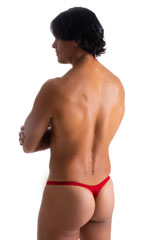 Stuffit Pouch Thong in Ruby Red 2