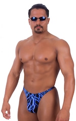 Large Pouch Swimsuit Thong, Front View