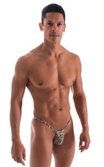 mens sexy g string swimsuit micro thong skinz swimwear in sheer Cheeta