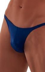 Posing Suit - Competition Bikini Cut in Navy Blue, Front Alternative