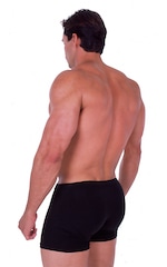 Pouch Panel Gym Short, Rear View