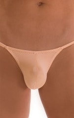 Stuffit Pouch G String Swimsuit in Super ThinSKINZ Nude, Front Alternative