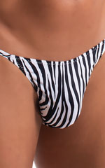 Sunseeker2 Tanning Swimsuit in Mini Zebra 5
