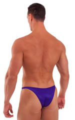Bodybuilder Posing Suit - Narrow Back in Royal Purple 2