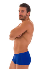 Fitted Pouch - Boxer - Swim Trunks in Imperial Blue 3
