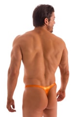 Stuffit Pouch Thong in Ice Karma Atomic Tangerine, Rear View