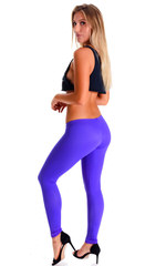 Super Low Rise Leggings in Indaco, Rear View